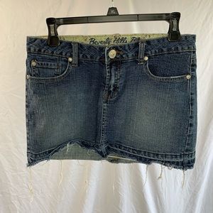 Beverly Hills Blues Denim Skirt Size 26